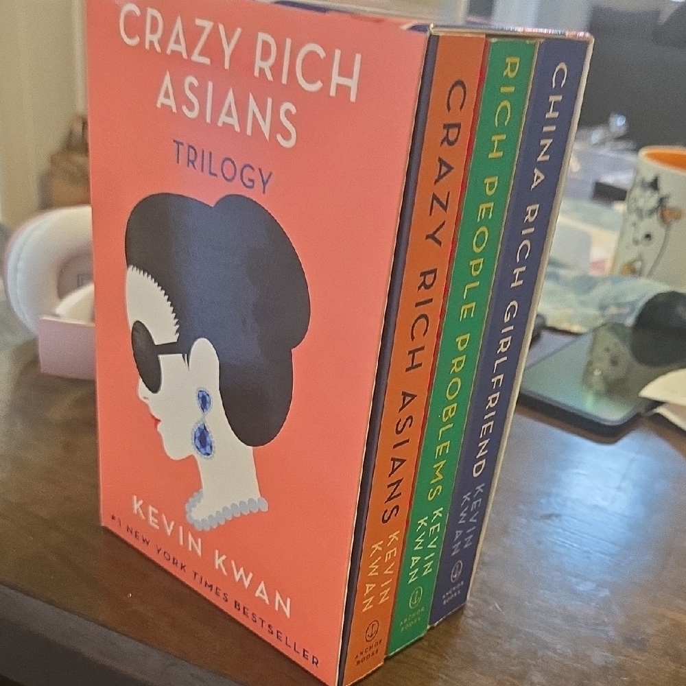 Crazy Rich Asians Trilogy Box Set - Coral, Green, Blue